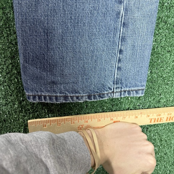 Vtg Levi 569 Loose Straight Jeans Mens 32x30 **Meas 32x31 Blue Denim Cotton Y2K - Picture 14 of 15